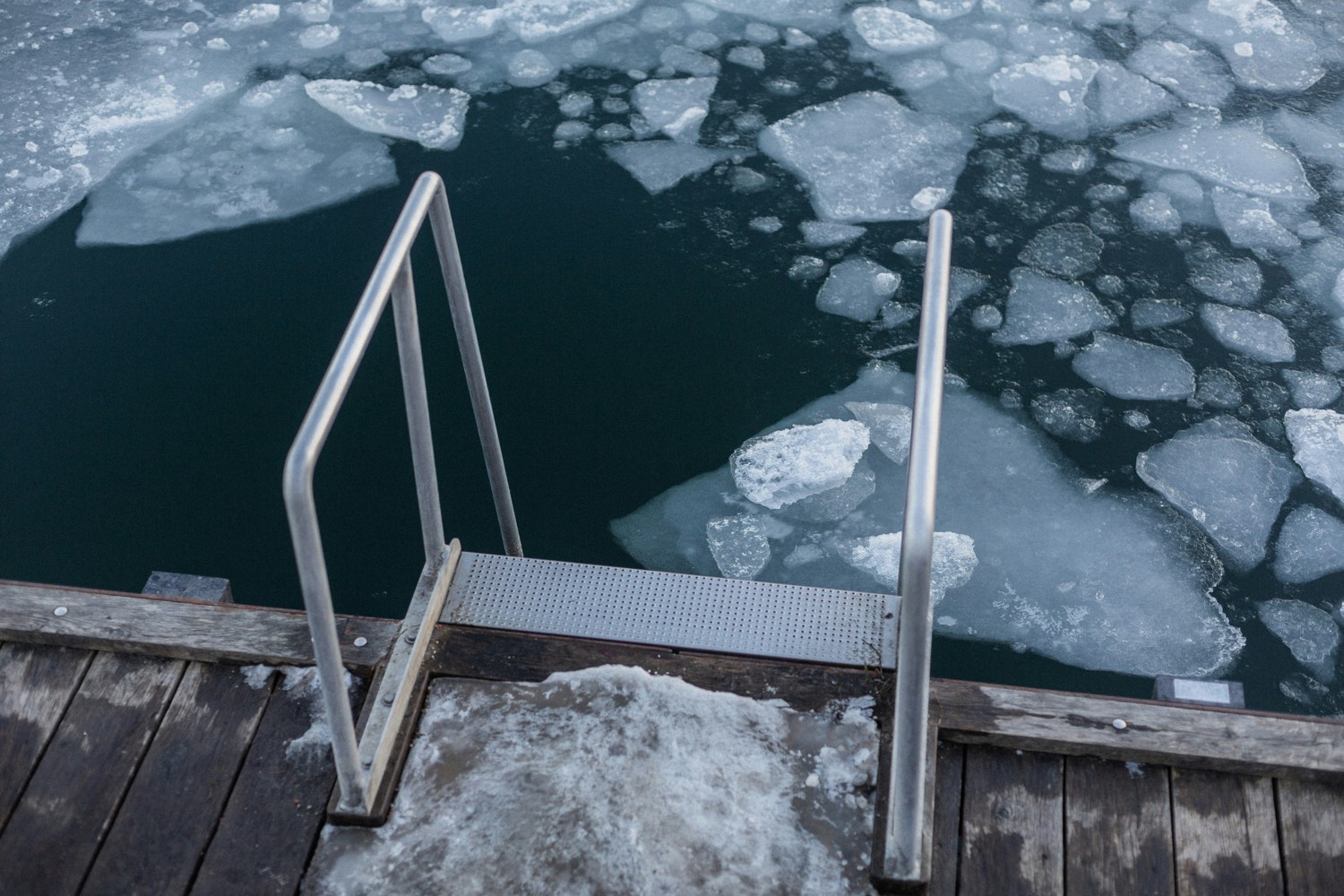 Winter plunge